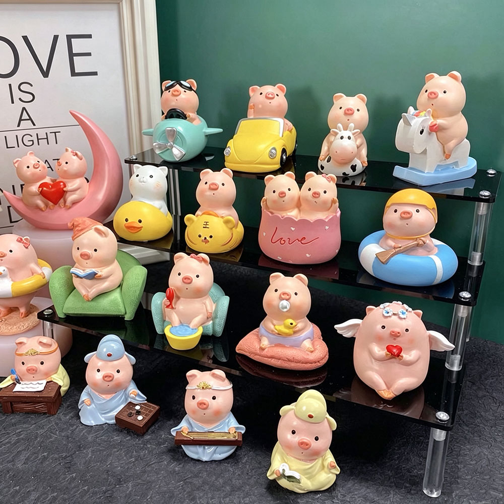 Soap Making Friends - Şanslı Domuz silikon kalıp Alçı Çimento