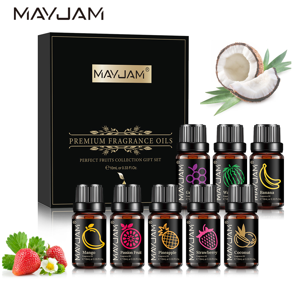 Soap Making Ingredients - MAYJAM Koku Yağları Seti 8 adet