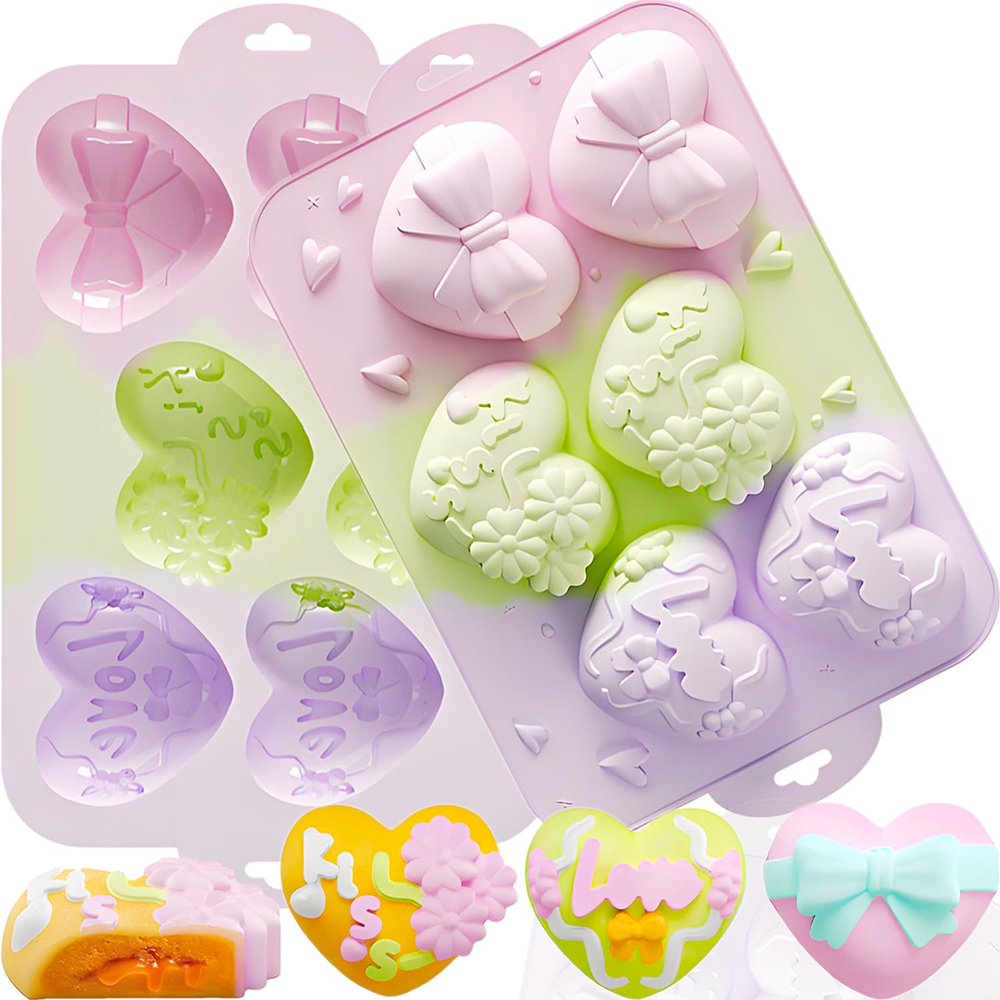 Soap Making Name - Kalp Silikon Kalıplar Çikolata Sevgililer Günü