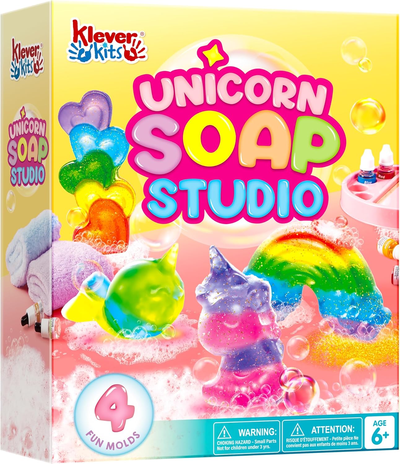 Soap Making Book For Beginners - JOYFY Unicorn Sabun Yapma Seti Kızlar
