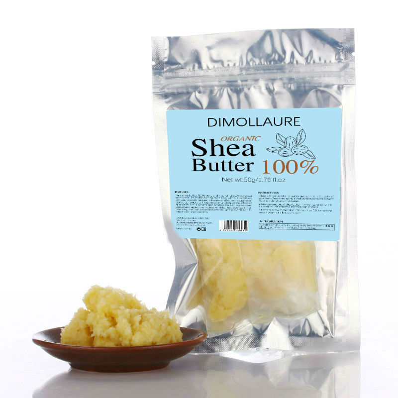 Shea Butter Raw - Dimollaure 50g Doğal Organik Rafine edilmemiş