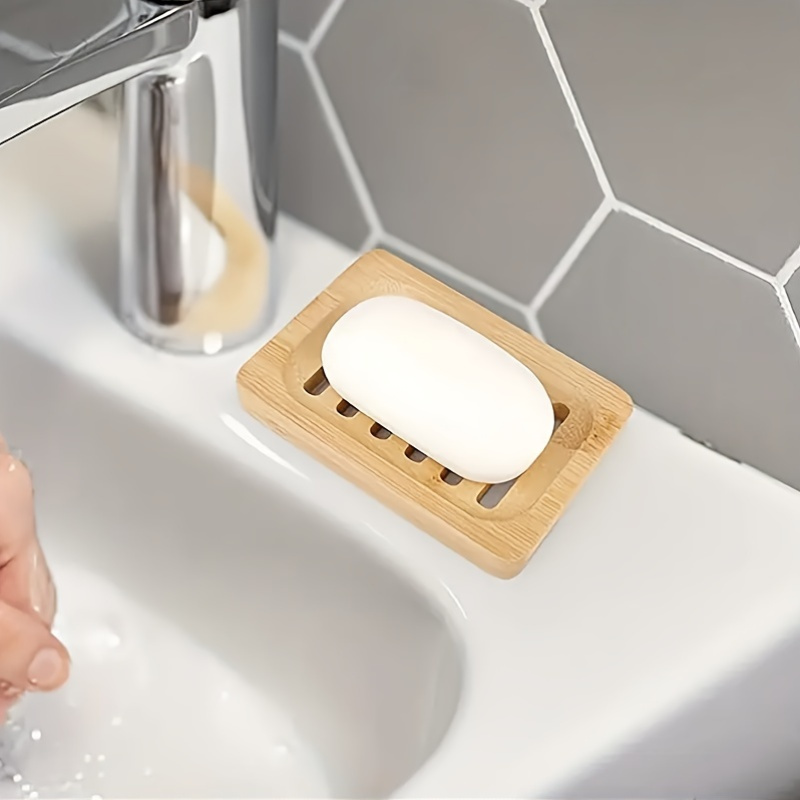 Bambu Kasa Tepsisi Ahşap Küf Ö - Soap Dish Draining incelemesi ve fiyatı