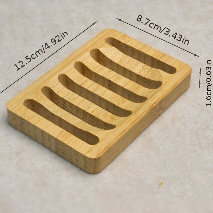Bambu Kasa Tepsisi Ahşap Küf Ö - Soap Dish Draining incelemesi ve fiyatı