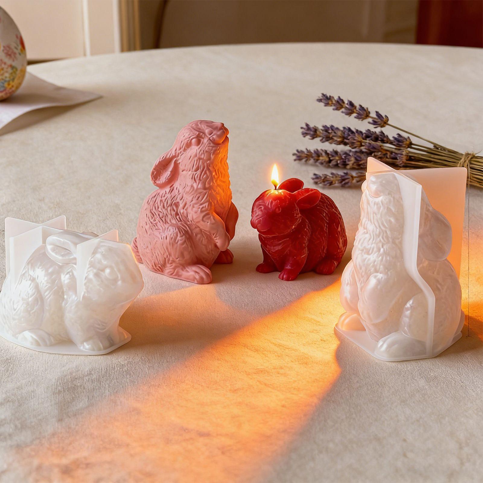 Tavşan silikon kalıp 3D işçili - Soap Making Friends incelemesi ve fiyatı