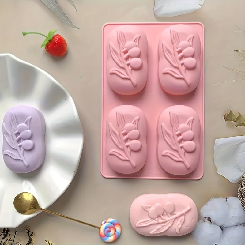 4-Cavity Oval Zeytin Ağacı Sil - Soap Making Book For Beginners incelemesi ve fiyatı