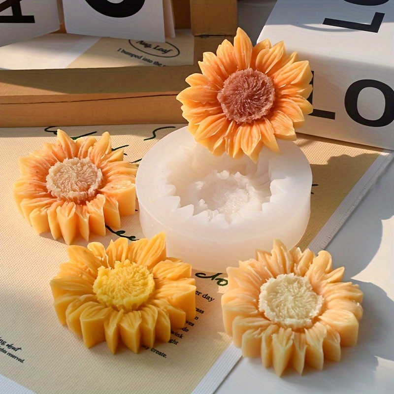 Canlı Renkli 3D Ayçiçeği Silik - Soap Making Name incelemesi ve fiyatı
