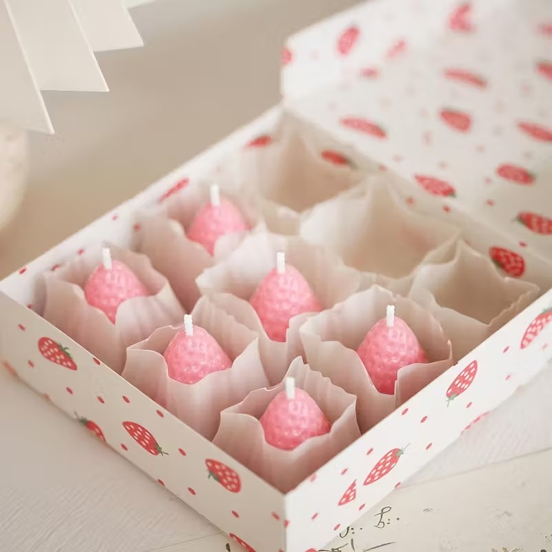 Çilek Silikon Mum Kalıbı DIY A - Soap Making Name incelemesi ve fiyatı