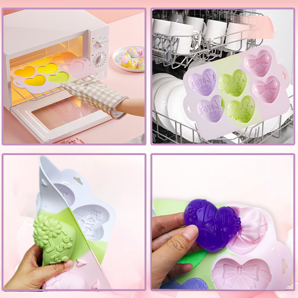 Kalp Silikon Kalıplar Çikolata - Soap Making Name incelemesi ve fiyatı