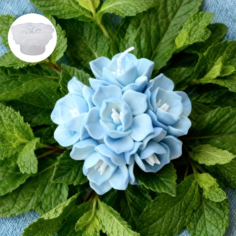 1 adet Ortanca Mum Silikon Kal - Soap Making Name incelemesi ve fiyatı