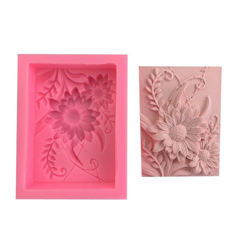 1 adet 3D Kare Gül Çiçek Silik - Soap Making Book For Beginners incelemesi ve fiyatı