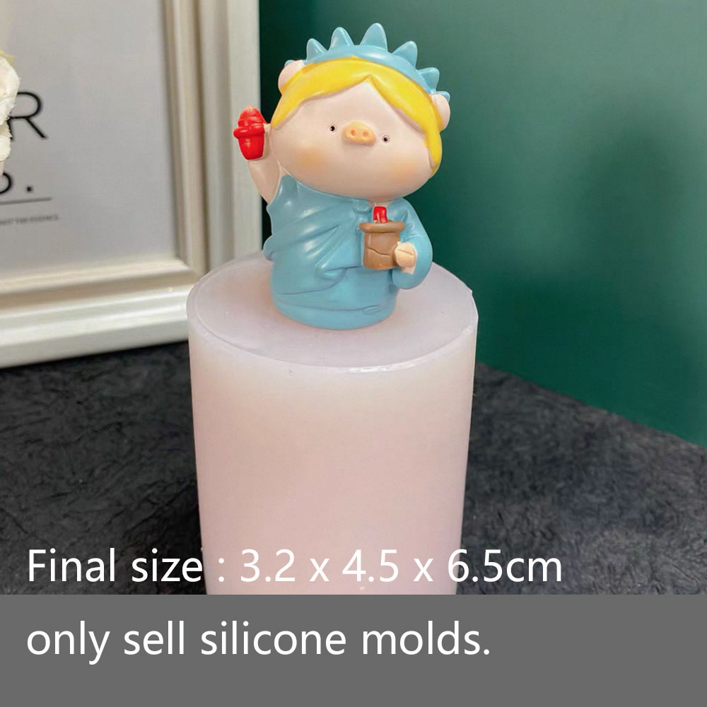 Şanslı Domuz silikon kalıp Alç - Soap Making Friends incelemesi ve fiyatı